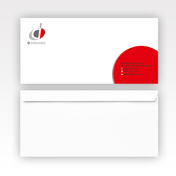 Zarf Tasarımları - D Firması 