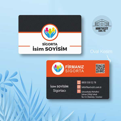 Qr Kodlu Sigortacı Kartviz
