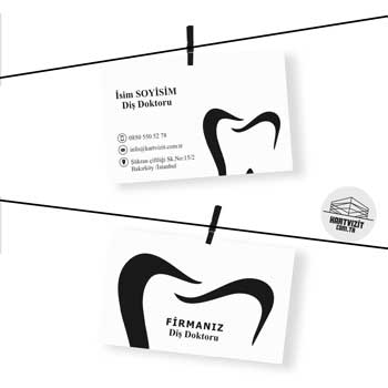 Kartvizit Diş Hekimi Logo 