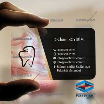 Diş Doktorum Şeffaf kartvi