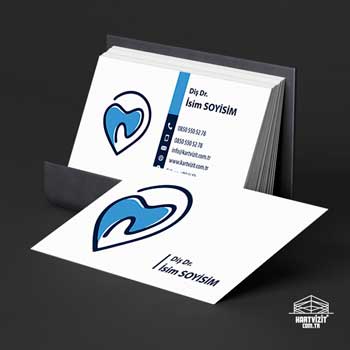 Logolu Diş Hekimi Kartvizi