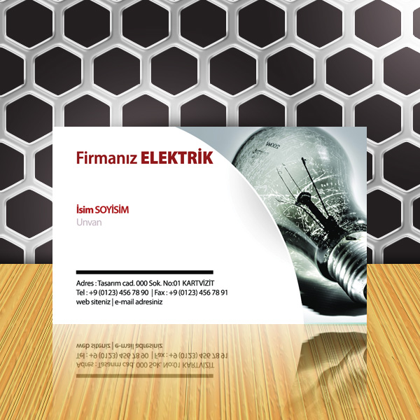 Elektrik - Elektronik kartvizit 3