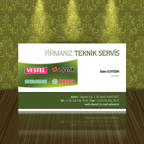 Teknik Servis Kartvizit 3