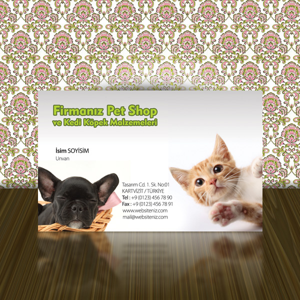 Pet Shop Kartvizit 10