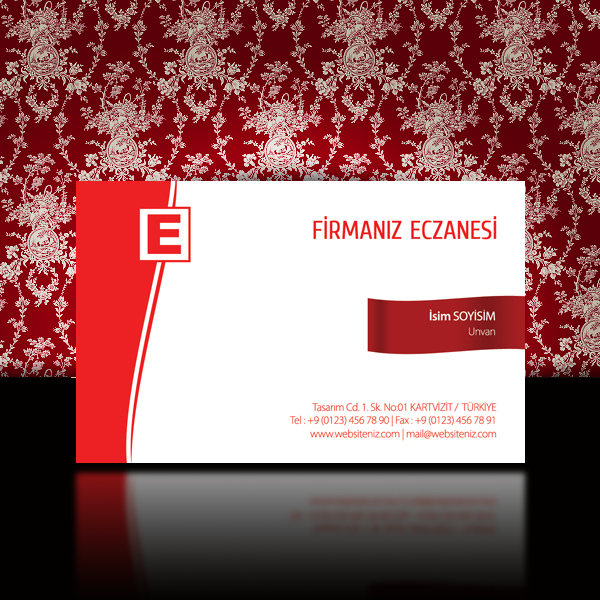 Eczane Kartvizit 11 KV3418