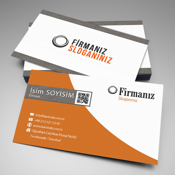 Özel Kartvizit Orange