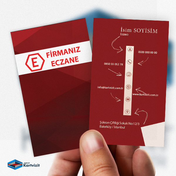 Eczacılar kartvizit KV4778 600x600
