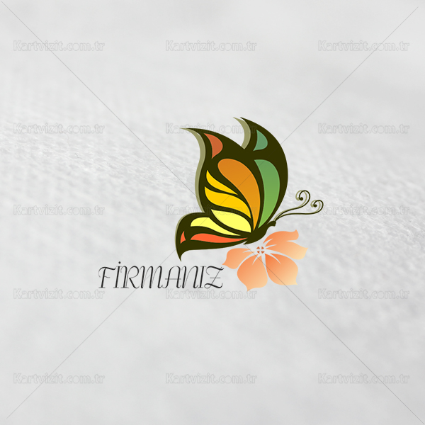Logo Renkli Kelebek