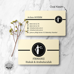 Avukat Kartvizit  Minimali