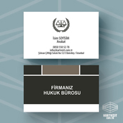 Avukat Siyah Beyaz kutular