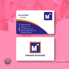 Kartvizit Muhasebe Çizimle