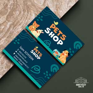 Kartvizit Pet Shop 2023