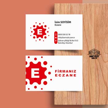 Eczane Kartvizit Yeni Logo