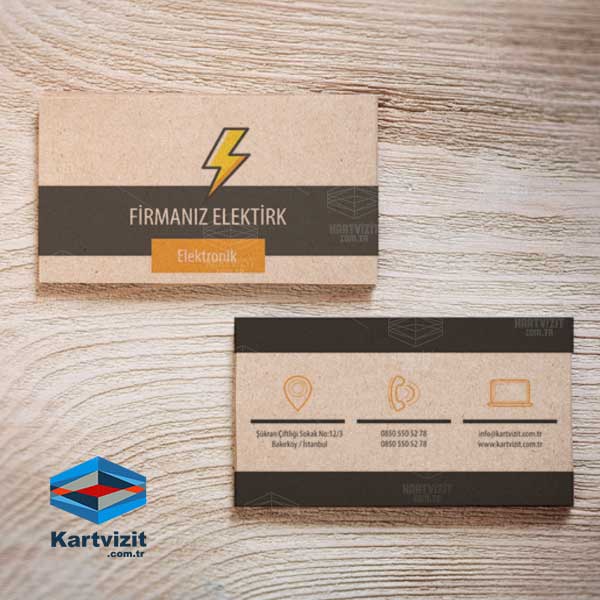 Kraft Kartvizit Elektronik 