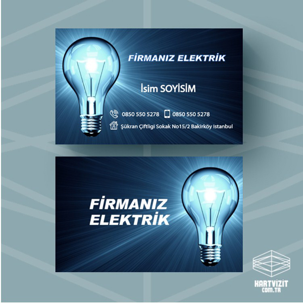 Elektirikçi  kartvizit