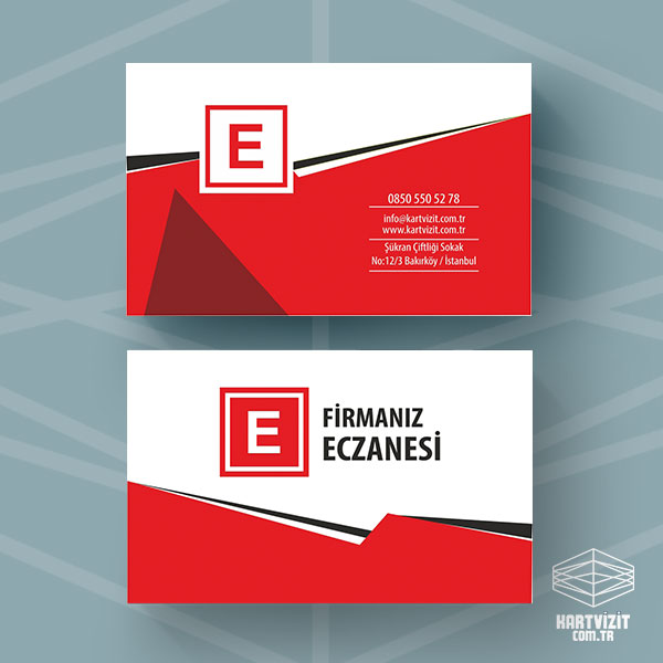 Kırmızı Eczane Kartviziti Parametreler KV5140