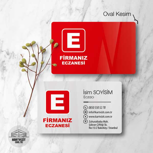 Eczane İcon Kartvizit KV6727