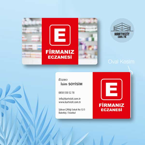 Eczane Resim Kartvizit KV6728