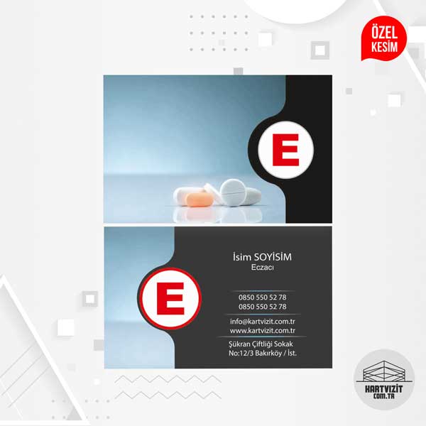 Büyük Eczane kartvizit KV6992