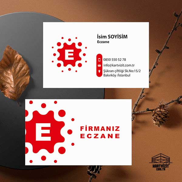 Eczane Kartvizit Yeni Logo