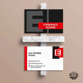 Kartvizit Eczanem Stil