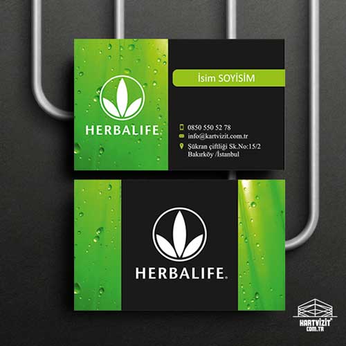 Herbalife Kartvizit Tasarım 4