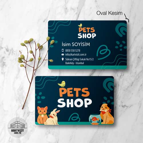 Kartvizit Pet Shop 2023