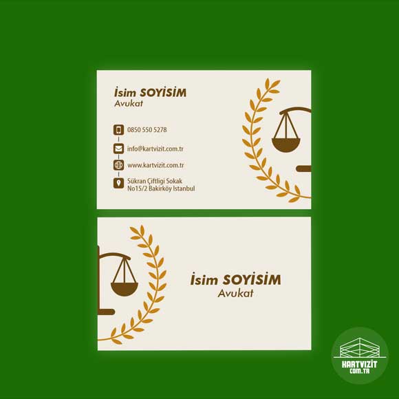Avukat Kartvizit-25