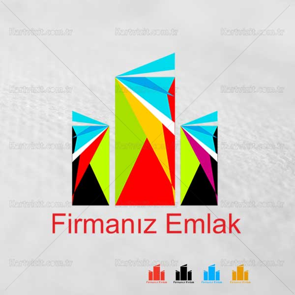 Üç Renkli Bina Emlak