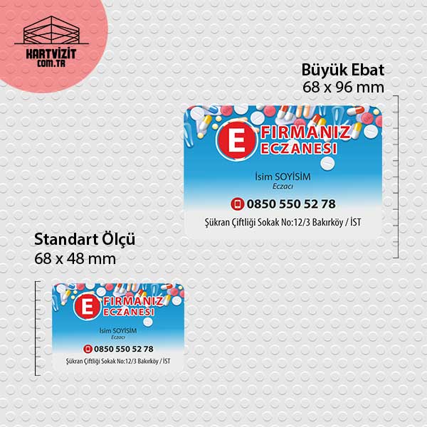 Renkli Eczane Magnet