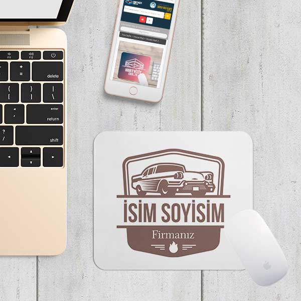 Retro Araba Mouse Pad