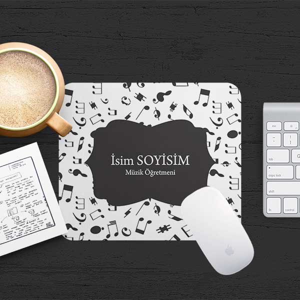 Müzik Eğitmeni Mouse Pad