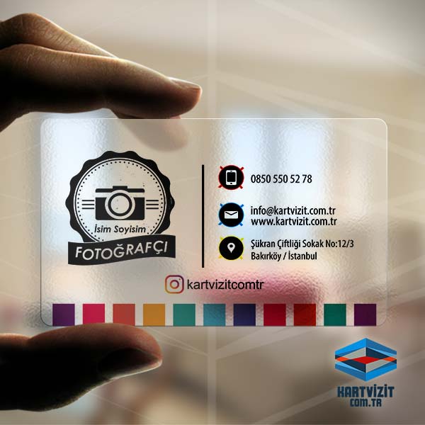 Rengarenk Fotoğrafçı Kartvizit