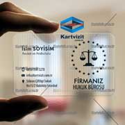 Avukat Şeffaf Kartvizit An