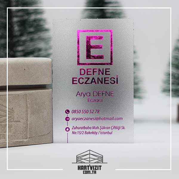 Diş Hekimi Yaldızlı Şeffaf