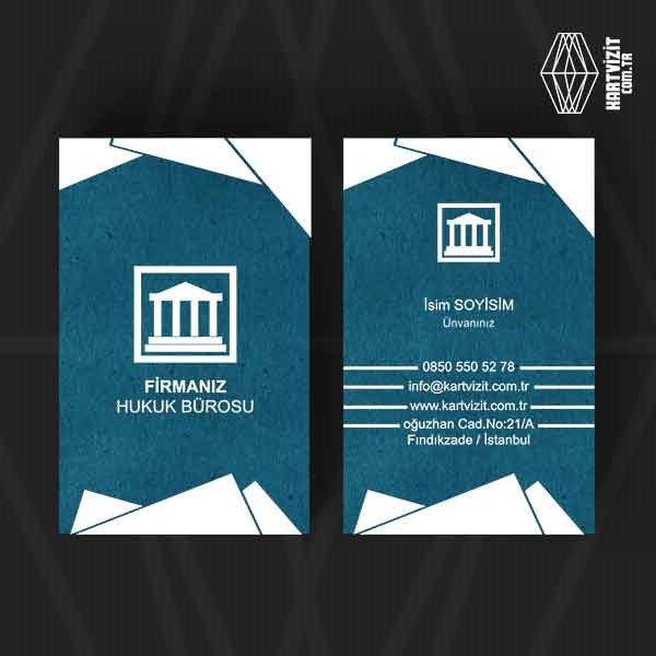Vip Avukat Kartvizit Tasarımı 