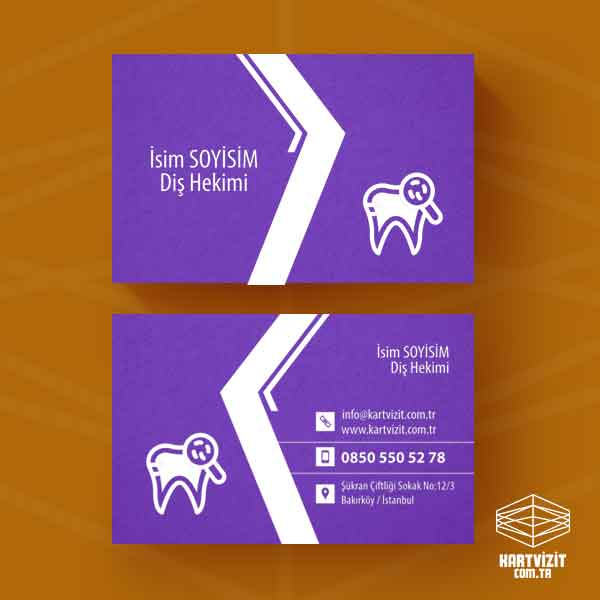 Diş Hekimi - Beyaz Baskılı